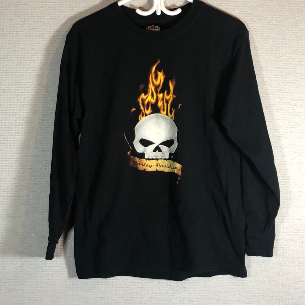 Harley riviera maya long sleeve souvenir shirt
